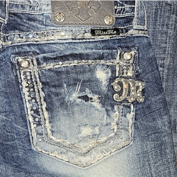 MISS ME BOOTCUT JEANS - Picture 2 of 3